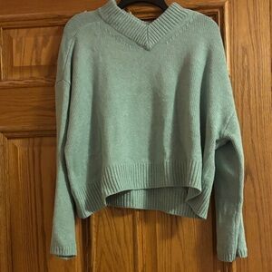 Gap Mint Green crop Women's Sweater.